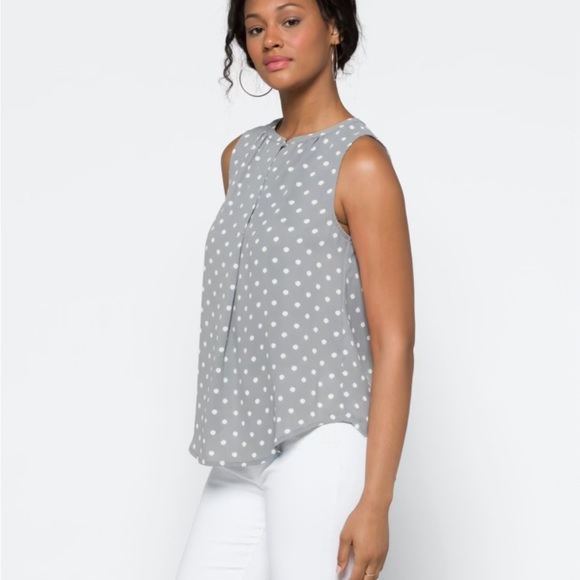 Woman’s blouse size Large NWT, gray! - Picture 3 of 7